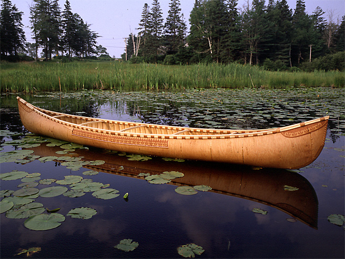 Birch Bark Canoe Steve cayard :: birchbark canoe builder