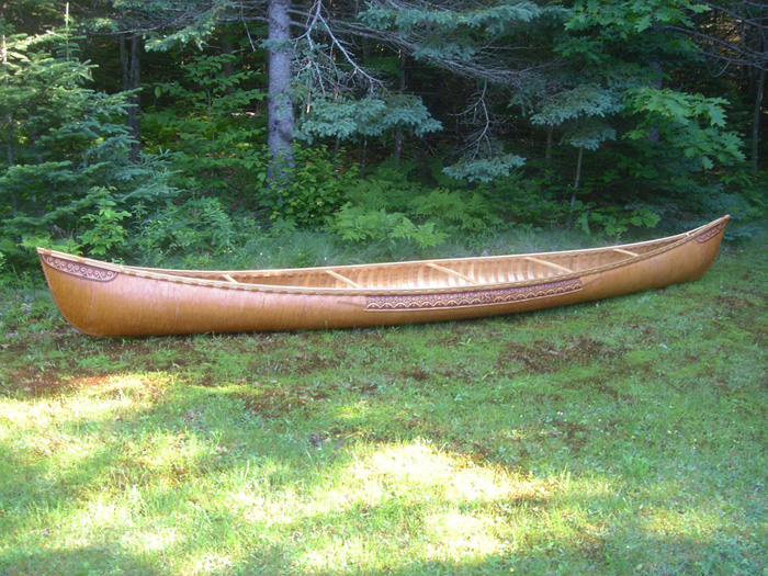 One long canoe