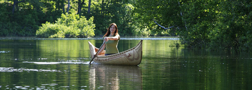 Birch Bark Canoe Plans
